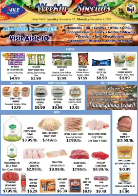 Seven Mile Market circular (valid until 1-12)