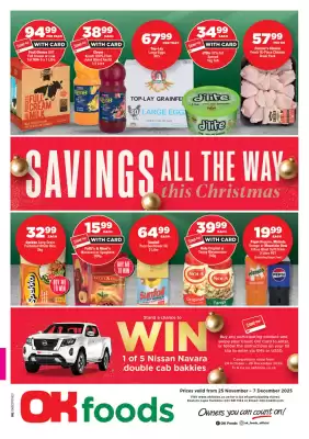 OK Foods catalogue (valid until 7-12)