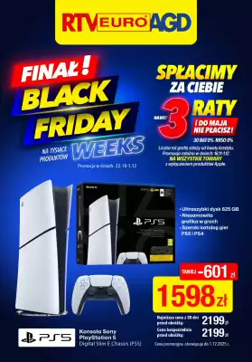 RTV EURO AGD gazetka (ważność do 1-12)