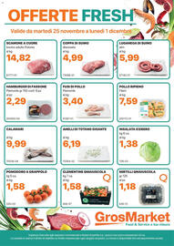 Volantino GrosMarket settimana 48 Pagina 1
