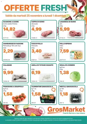 Volantino GrosMarket (valido fino al 1-12)