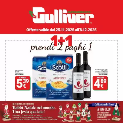 Volantino Supermercati Gulliver (valido fino al 8-12)