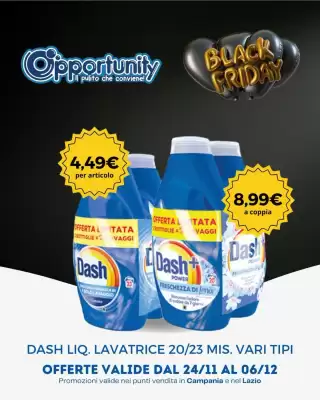 Volantino Opportunity Shop (valido fino al 6-12)