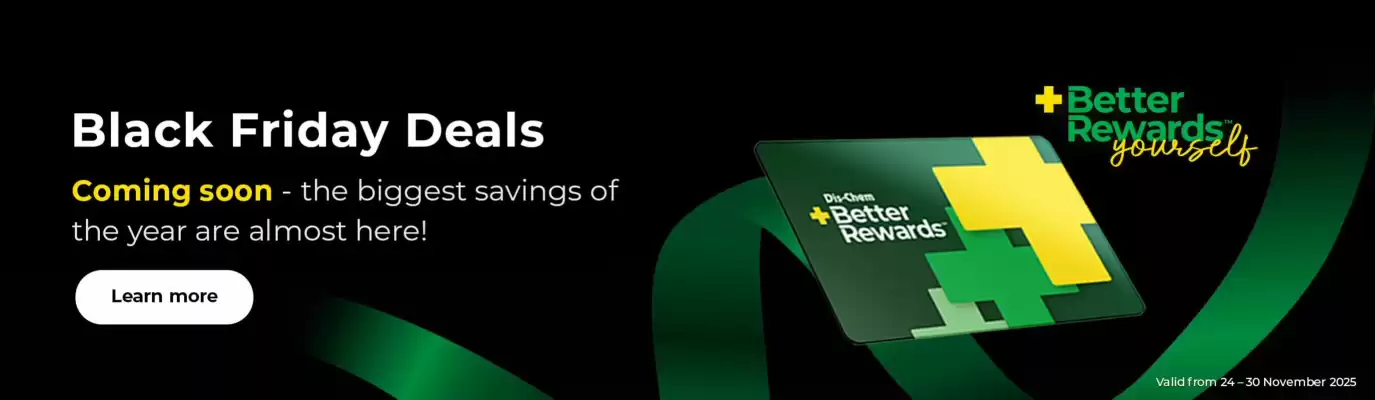 Dis-Chem catalogue (valid until 30-11)