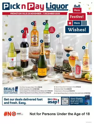 Pick n Pay Liquor catalogue (valid until 7-12)