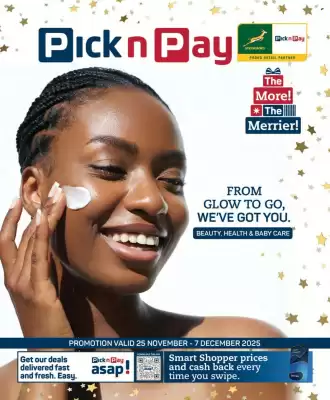 Pick n Pay catalogue (valid until 7-12)