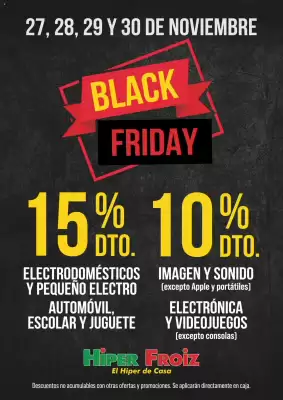 Folleto FROIZ (válido hasta el 30-11)