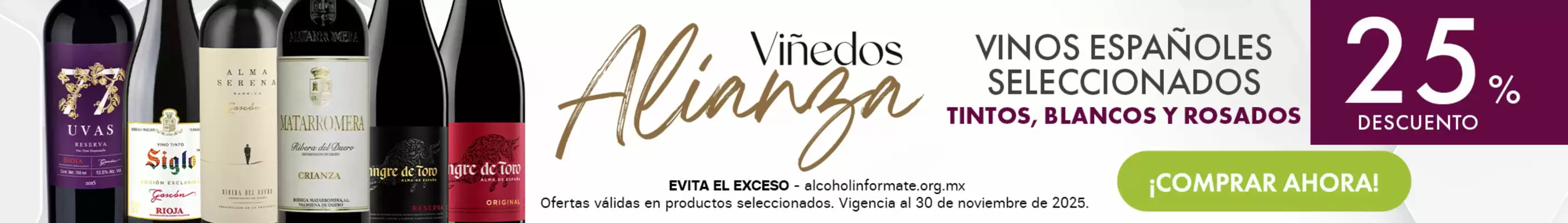 Folleto Bodegas Alianza (válido hasta 30-11)