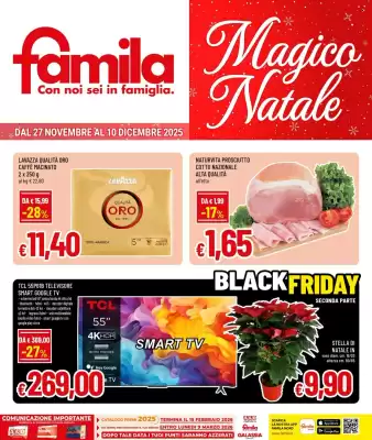 Volantino Famila (valido fino al 10-12)