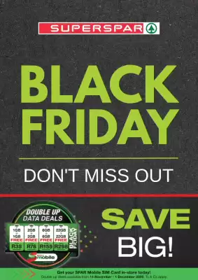 SuperSpar catalogue (valid until 1-12)