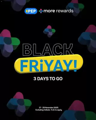 PEP catalogue (valid until 29-11)