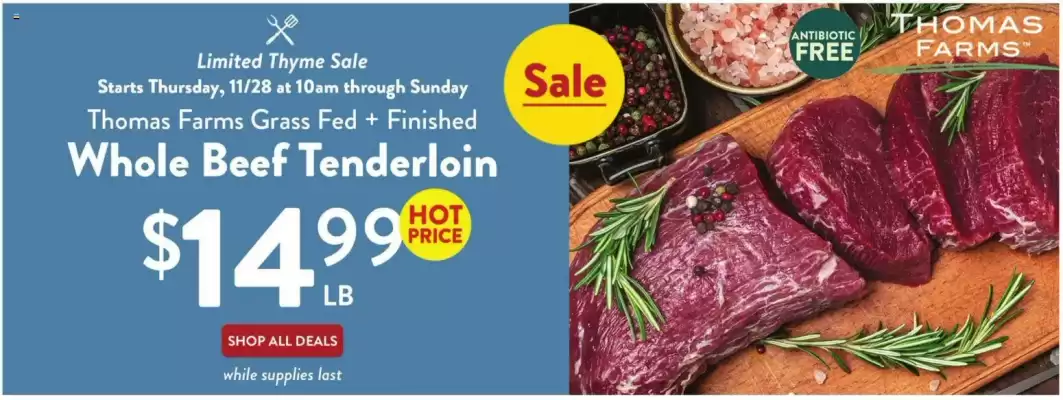 Fresh Thyme weekly ad (valid until 3-12)