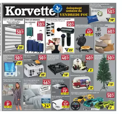 Korvette flyer (valid until 3-12)