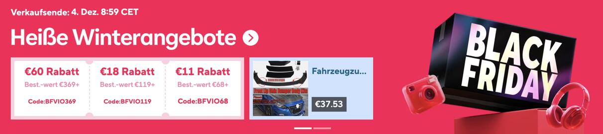 AliExpress Flugblatt woche 48 Seite 1