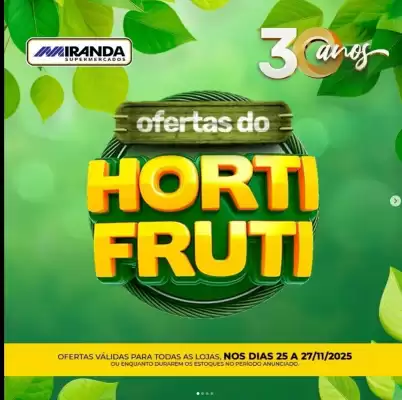 Folheto Miranda Supermercados (válido até 27-11)