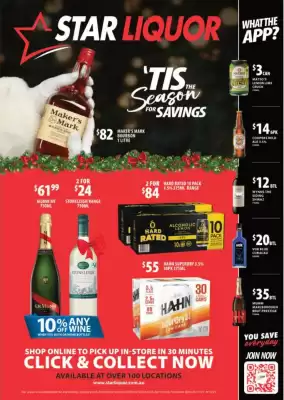Star Liquor catalogue (valid until 8-12)