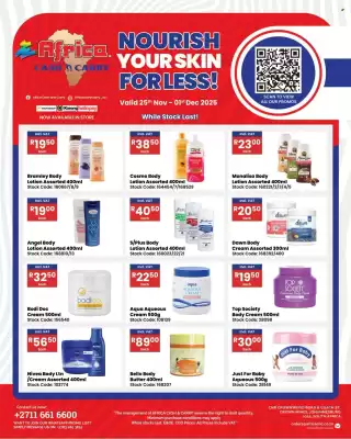 Africa Cash and Carry catalogue (valid until 1-12)