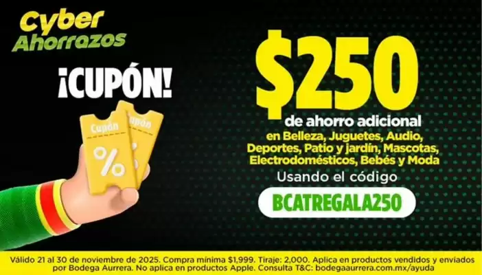 Folleto Bodega Aurrerá (válido hasta 30-11)