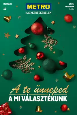 Metro akciós újság (érvényes eddig: 31-12)