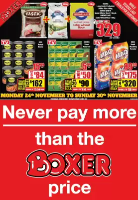 Boxer Superstores catalogue (valid until 30-11)