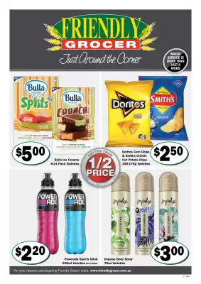 Friendly Grocer catalogue (valid until 2-12)