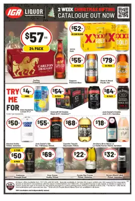 IGA Liquor catalogue (valid until 2-12)