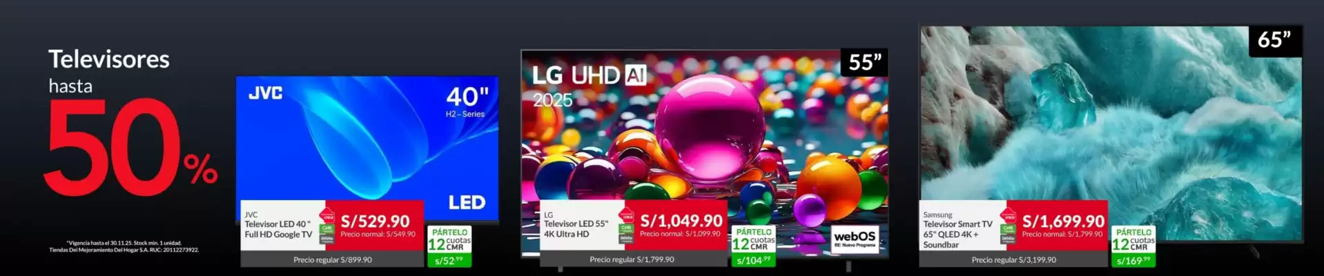 Catálogo Sodimac (válido hasta 30-11)