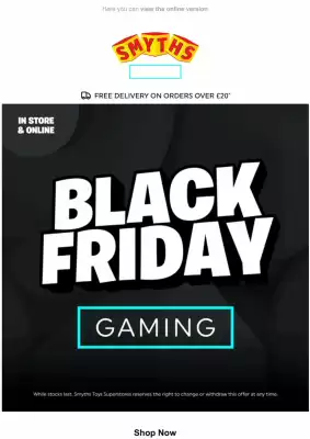 Smyths Toys catalogue (valid until 27-11)