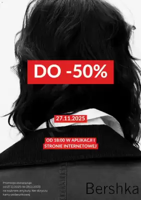 Bershka gazetka (ważność do 27-11)
