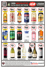 IGA Liquor catalogue Page 1