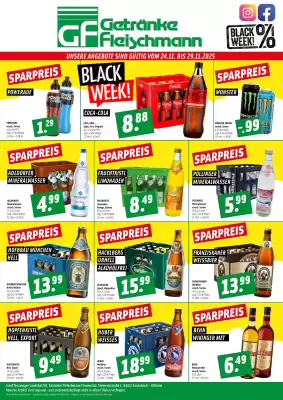 Getränke Fleischmann Prospekt (gültig bis 29-11)