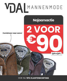 Van Dal Mannenmode folder week 48 Pagina 1