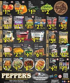 Pepper's Foods flyer Page 1