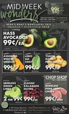 The Root Cellar flyer (valid until 8-12)