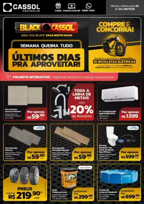 Encarte Cassol (válido até 30-11)