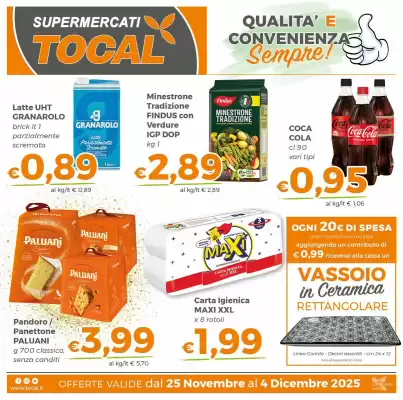 Volantino Tocal (valido fino al 4-12)