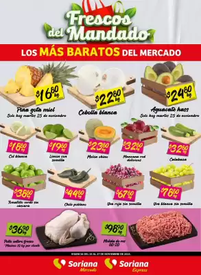 Folleto Soriana Mercado (válido hasta 27-11)