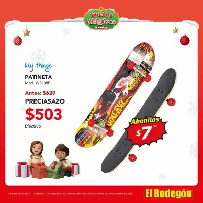 Catálogo El Bodegón (válido hasta 29-12)