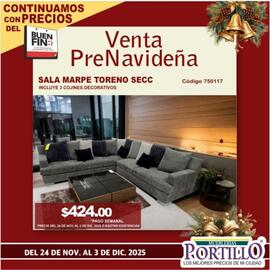 Catálogo Mueblerías Portillo Página 4