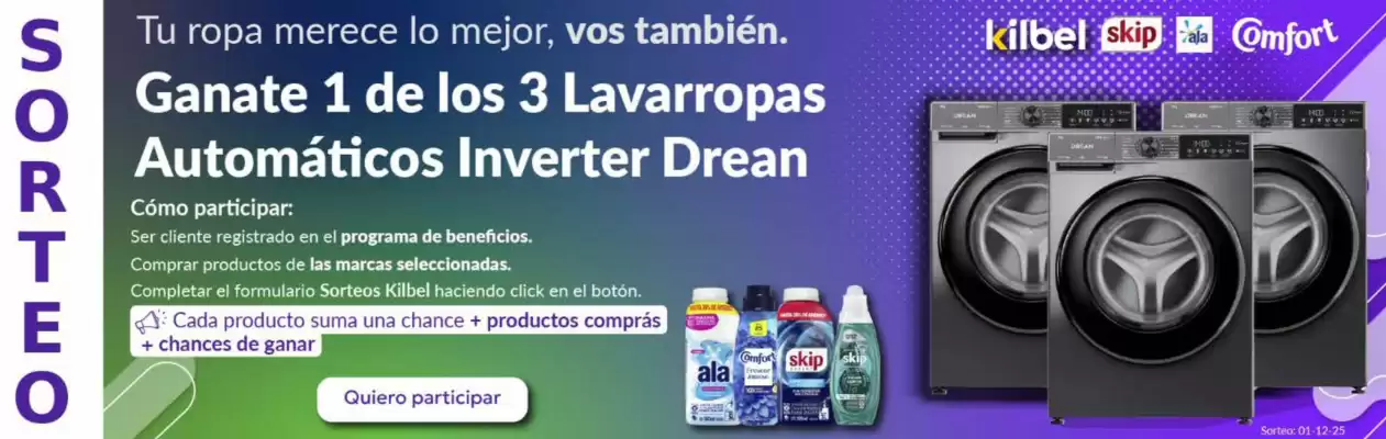 Catálogo Kilbel Supermercados (válido hasta 1-12)