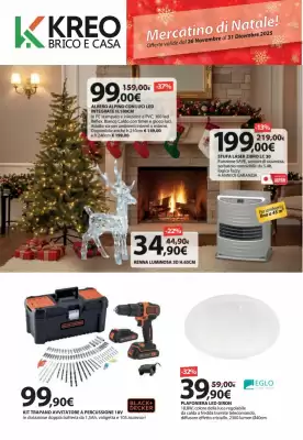 Volantino Kreo Brico e Casa (valido fino al 31-12)