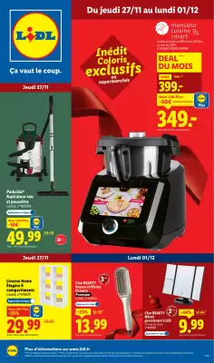 Catalogue Lidl (valable jusqu'au 1-12)