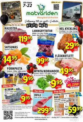 Matvärlden Tensta reklamblad (giltig till och med 1-12)
