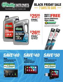 O'Reilly Auto Parts weekly ad Page 1