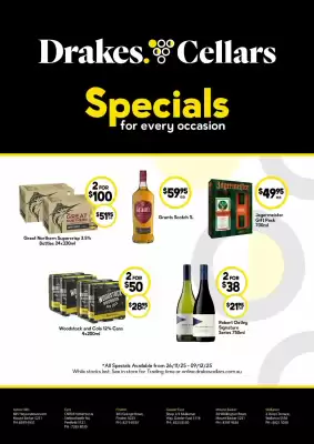 Drakes catalogue (valid until 9-12)