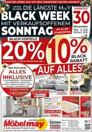 Möbel May Prospekt woche 48 Seite 1