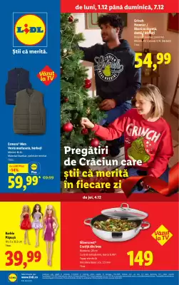 Catalog Lidl (valid până la 7-12)