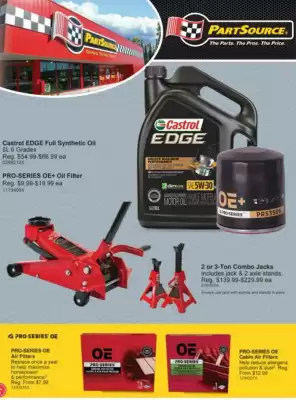 PartSource flyer (valid until 26-11)