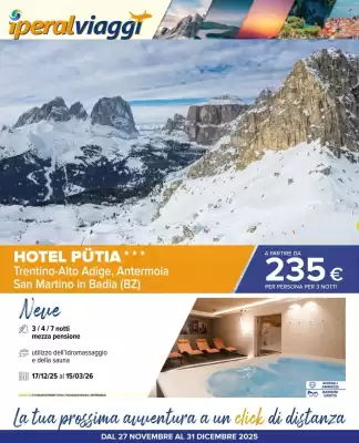 Volantino Iperal Viaggi (valido fino al 31-12)