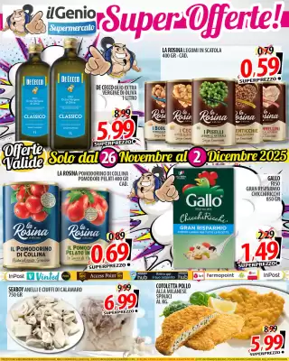 Volantino Il Genio Supermercato (valido fino al 2-12)